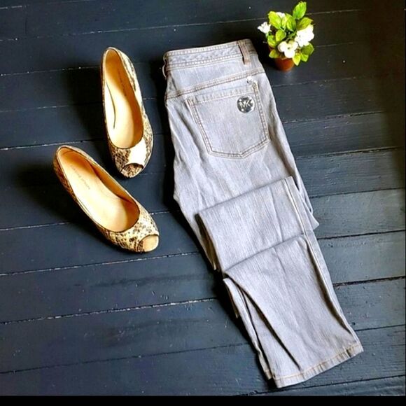 ⚘ Michael Kors Grey Jeans - Picture 1 of 8